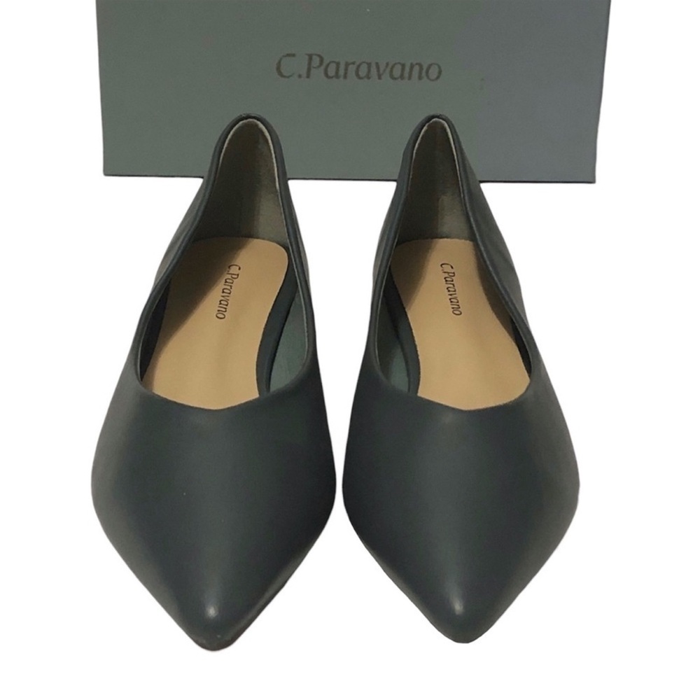 Nib C. Paravano Block Heel Pumps - image 6